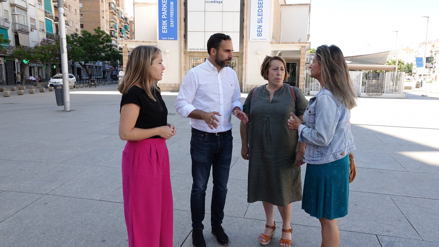 PSOE pide la municipalización del CAC Málaga y dotar al Ruso de colecciones de museos nacionales