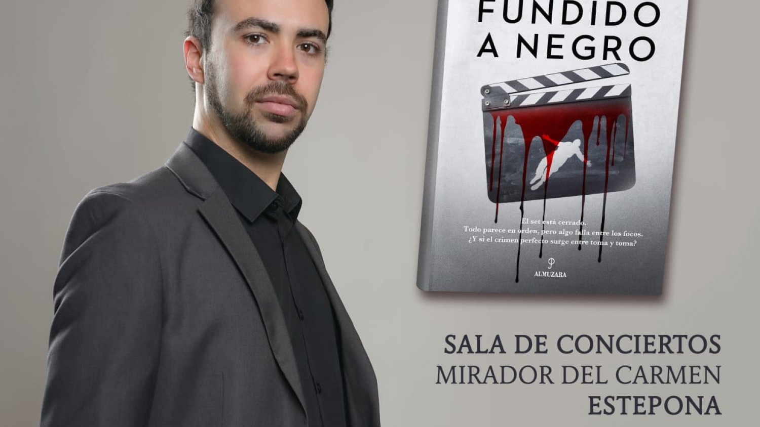 El autor Julio Peces Ruiz, Premio de Novela Ateneo Joven de Sevilla 2025 presenta su nueva novela ‘Fundido a Negro’ 
