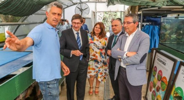 Goirigolzarri y Salado ponen en valor La Noria como centro de referencia internacional de la innovación social