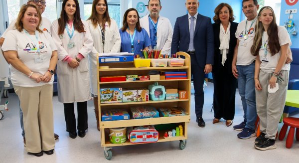 El Hospital Materno Infantil de Málaga pone en el nuevo servicio de voluntariado en el área de Urgencia Pediátricas