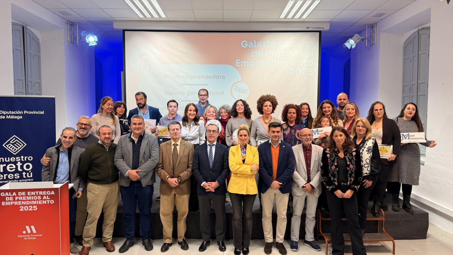 La Diputación reconoce el talento local premiando nueve proyectos empresariales de la provincia