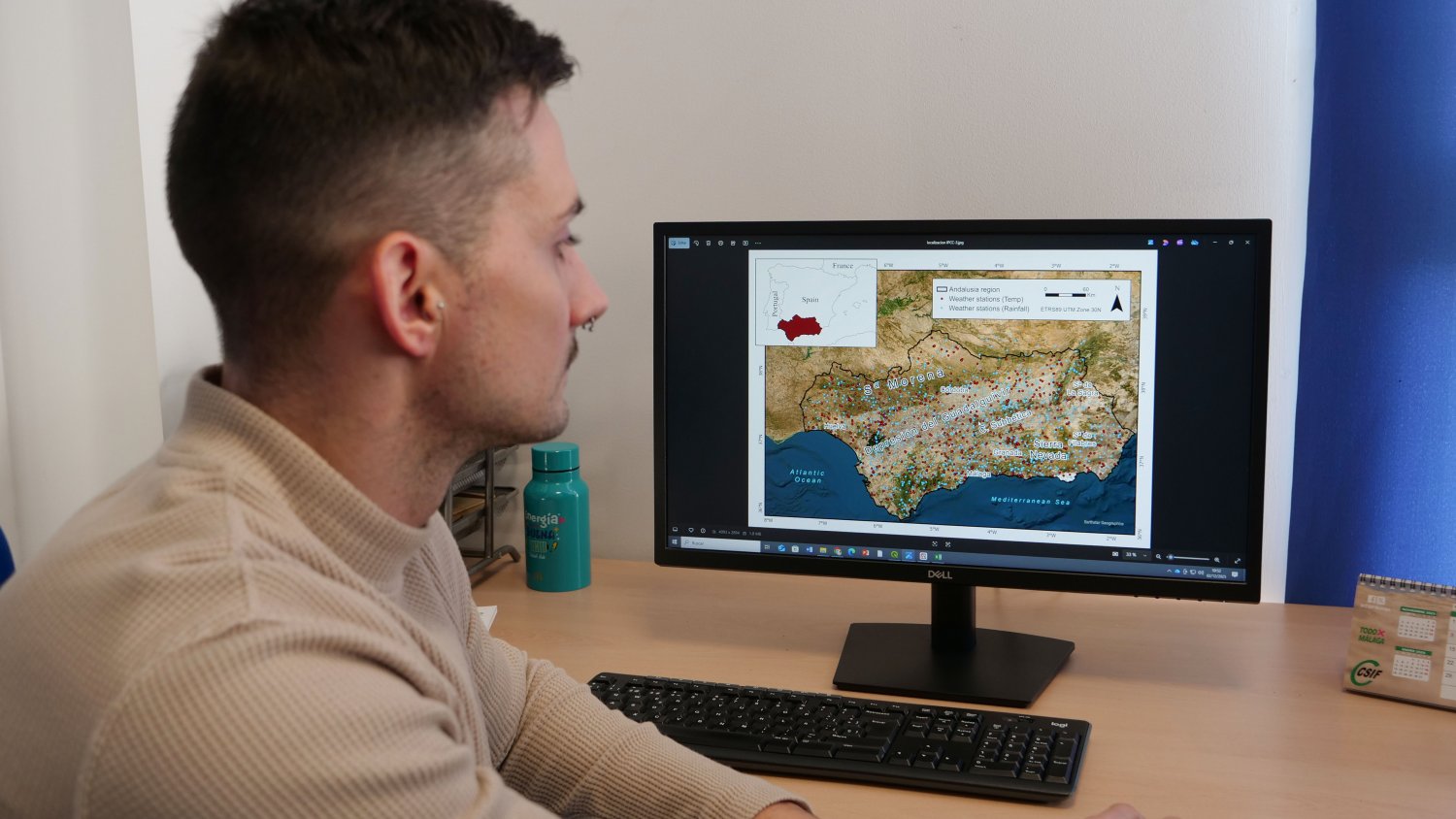 Un equipo científico de la UMA desarrolla una herramienta que mejora la detección de tendencias climáticas futuras