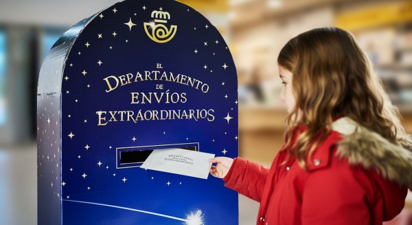 Los buzones mágicos de Correos para las cartas de Papá Noel y los Reyes Magos ya están en 25 oficinas de Málaga