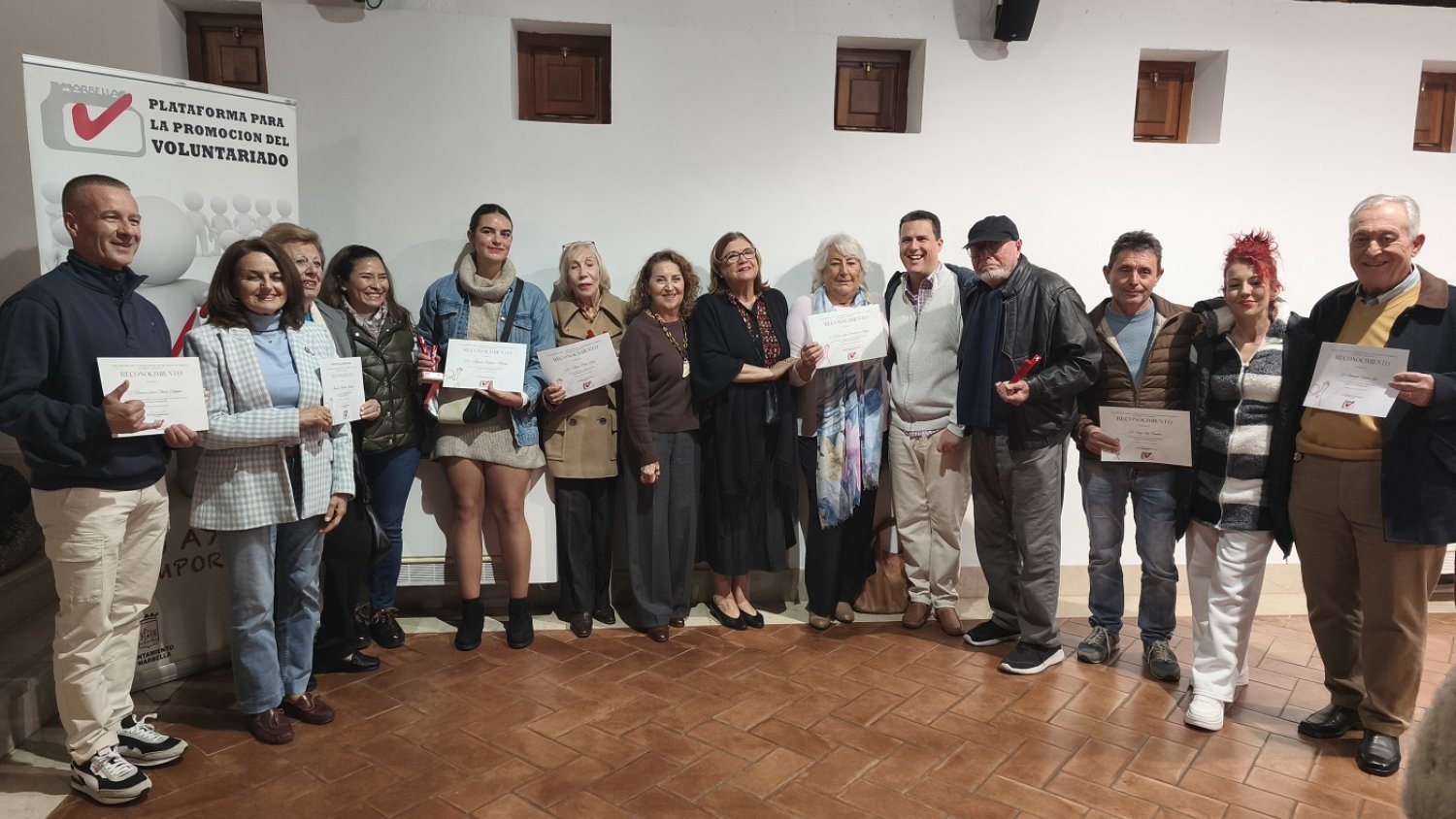 El Ayuntamiento de Marbella reconoce la labor altruista de los voluntarios en la nueva edición de los Premios Solidarios 2025