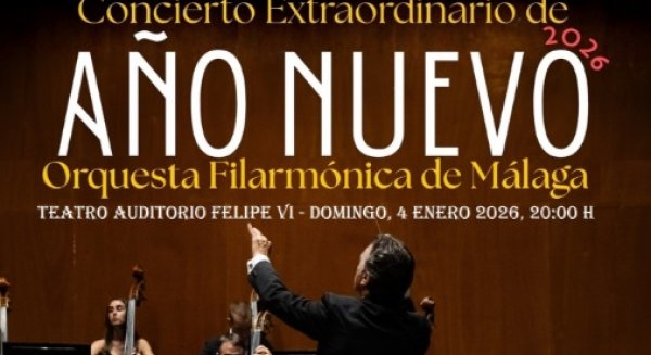La Orquesta Filarmónica de Málaga ofrecerá el Concierto Extraordinario de Año Nuevo en Estepona el 4 de enero