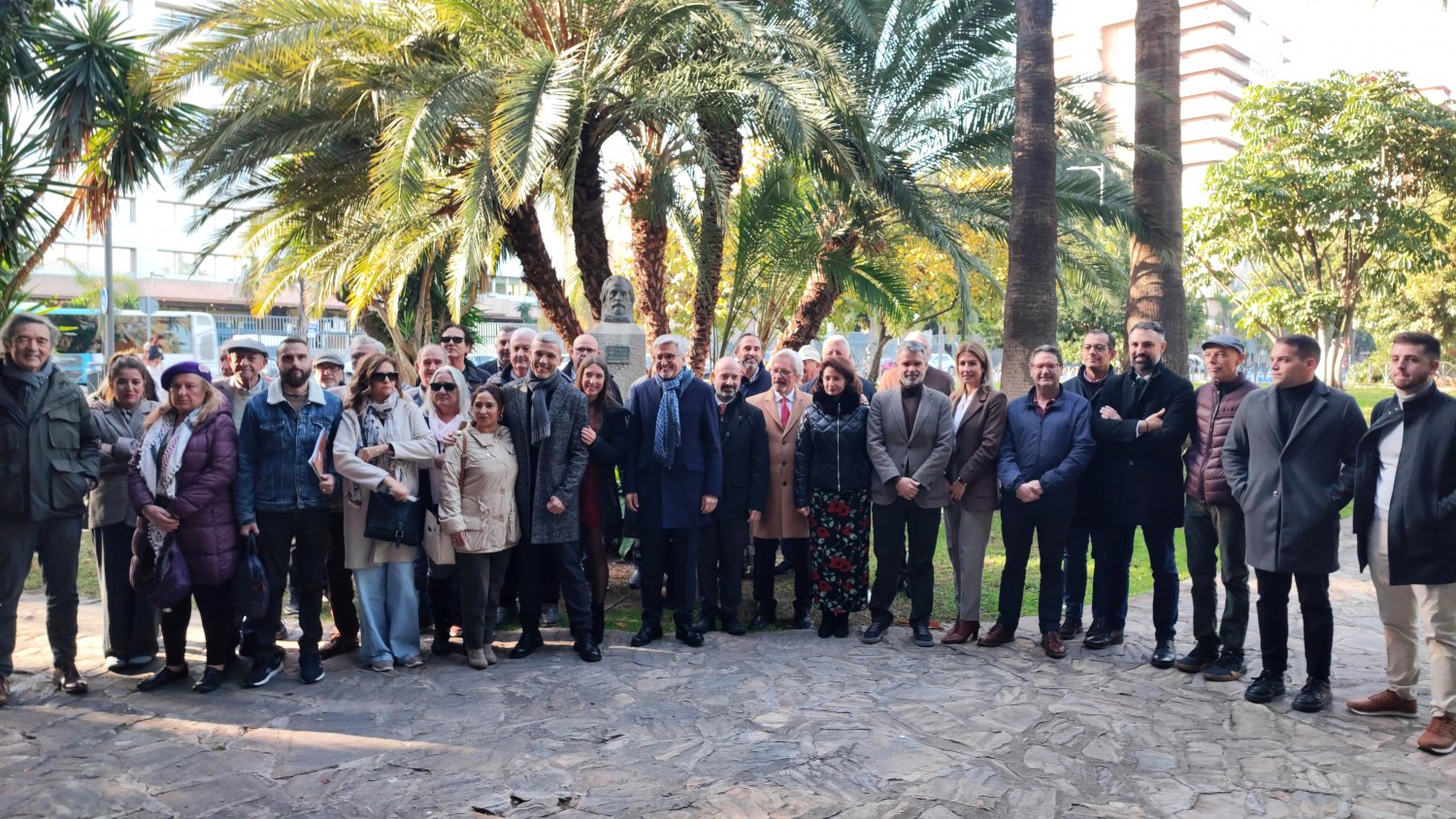 El PSOE de Málaga reivindica el legado de Pablo Iglesias Posse en el centenario de su fallecimiento