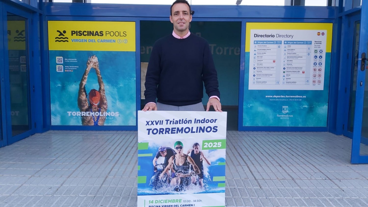 Torremolinos celebrará este 14 de diciembre la XXVII edición del Triatlón Indoor