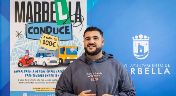 Marbella lanza ‘Marbella Conduce’, que otorga subvenciones a los jóvenes por la obtención del carné de conducir