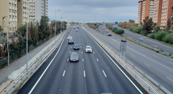La Junta de Andalucía pone en servicio el nuevo carril exclusivo para autobuses para acceder a Málaga por la A-357