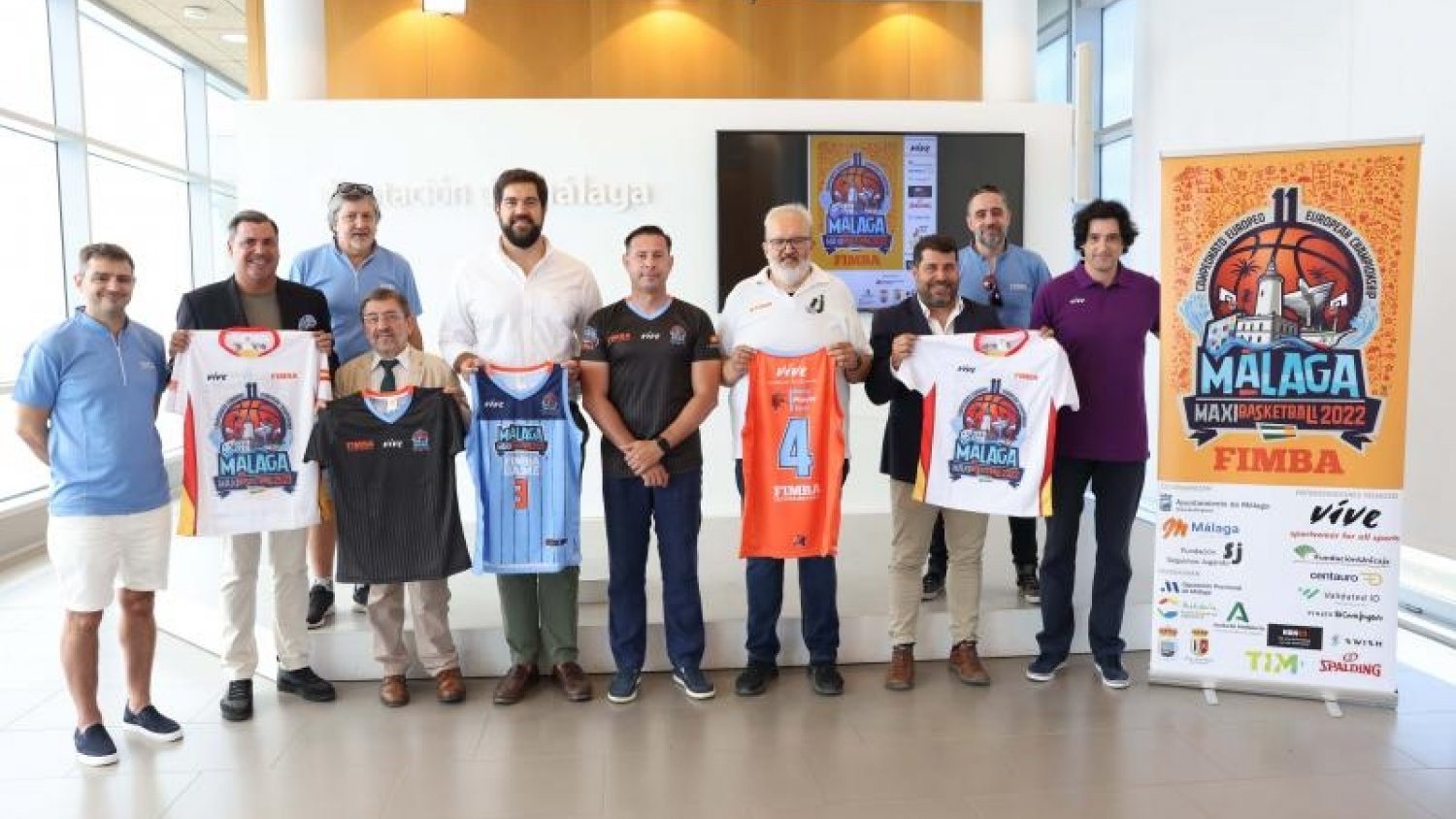 El XI Campeonato de Europa de Maxibaloncesto FIMBA se juega en Málaga con 2.700 deportistas de 34 países