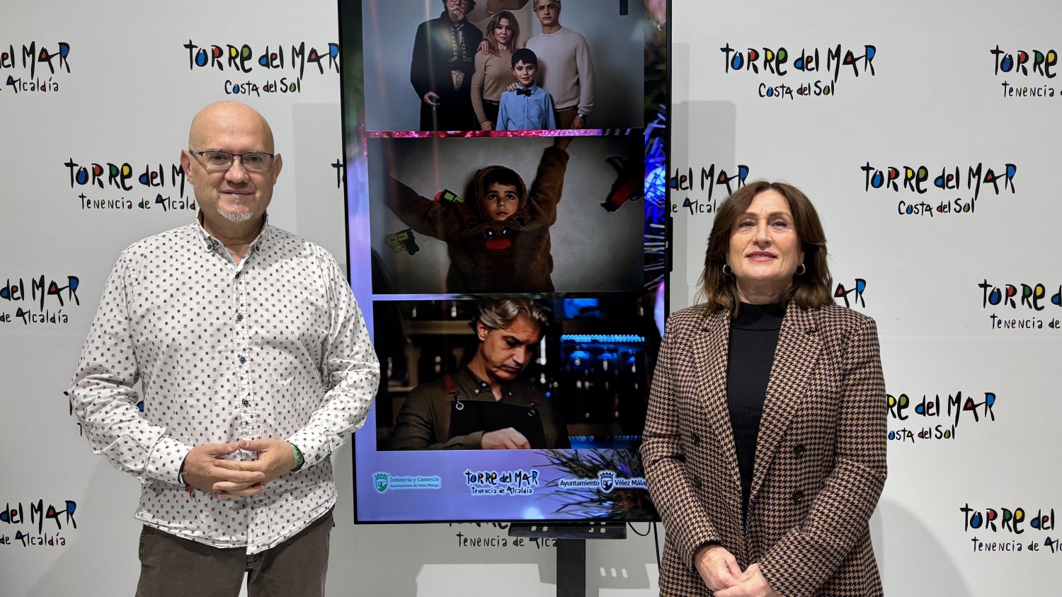 Vélez-Málaga presenta su nueva campaña navideña en apoyo al comercio local