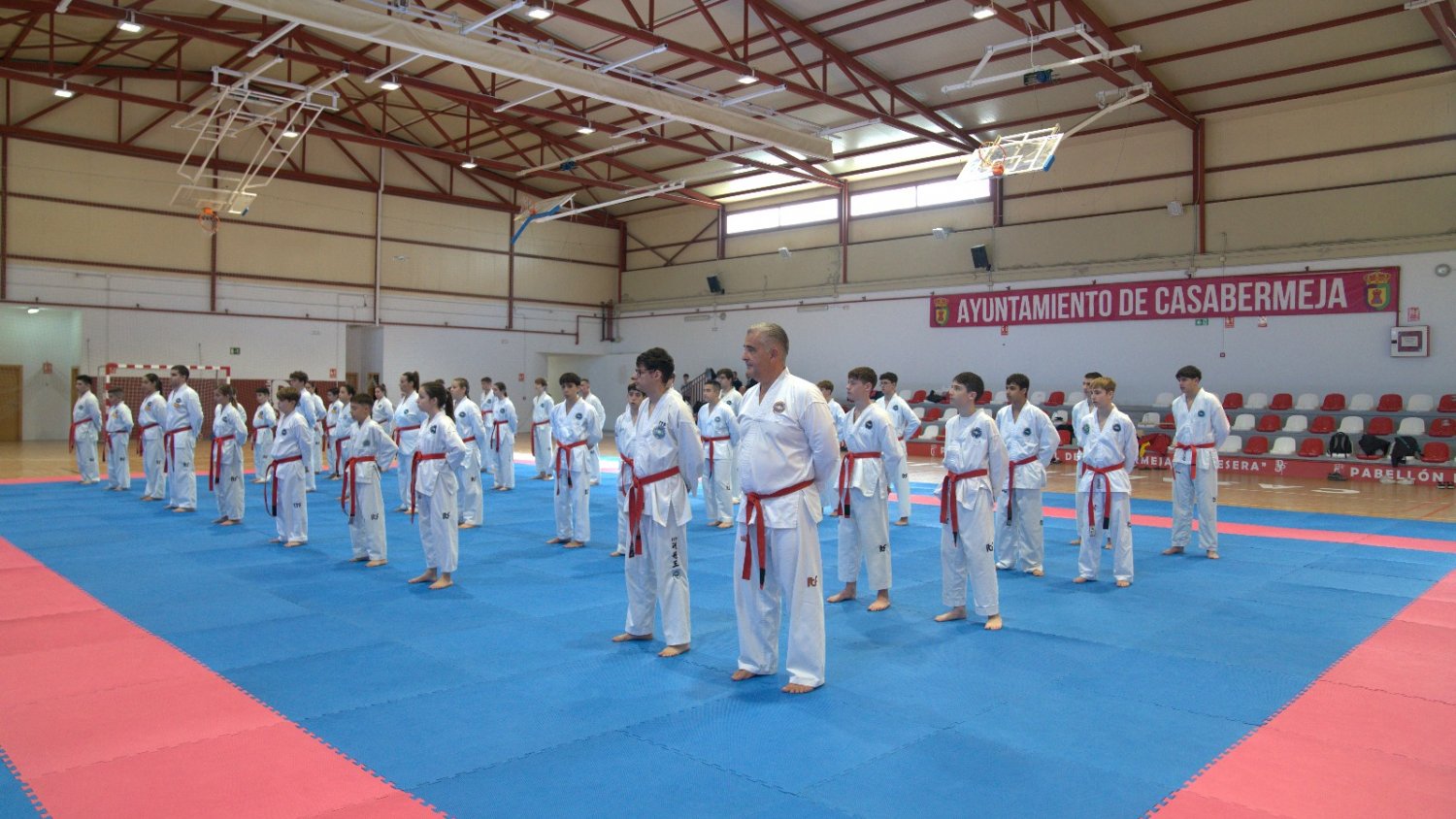Casabermeja acoge el Examen Nacional de Cinturones Negros de Taekwon-Do ITF