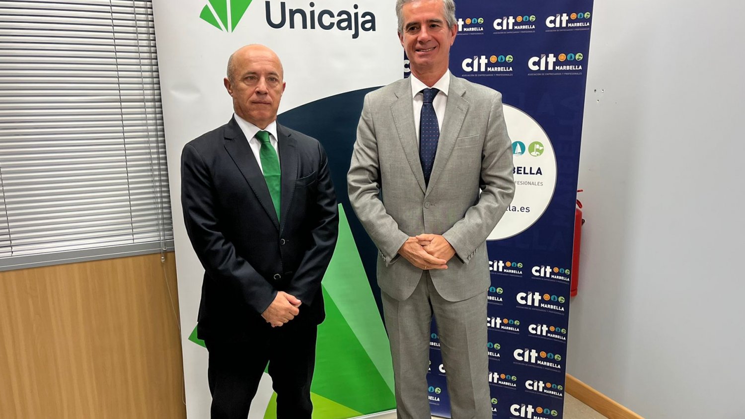 Unicaja y CIT Marbella renuevan su acuerdo para ofrecer financiación a cerca de 500 empresas