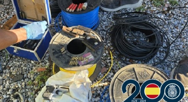 Desarticulada en Vélez-Málaga una peligrosa trama narco que almacenaba material explosivo y se dedicada al tráfico de drogas 