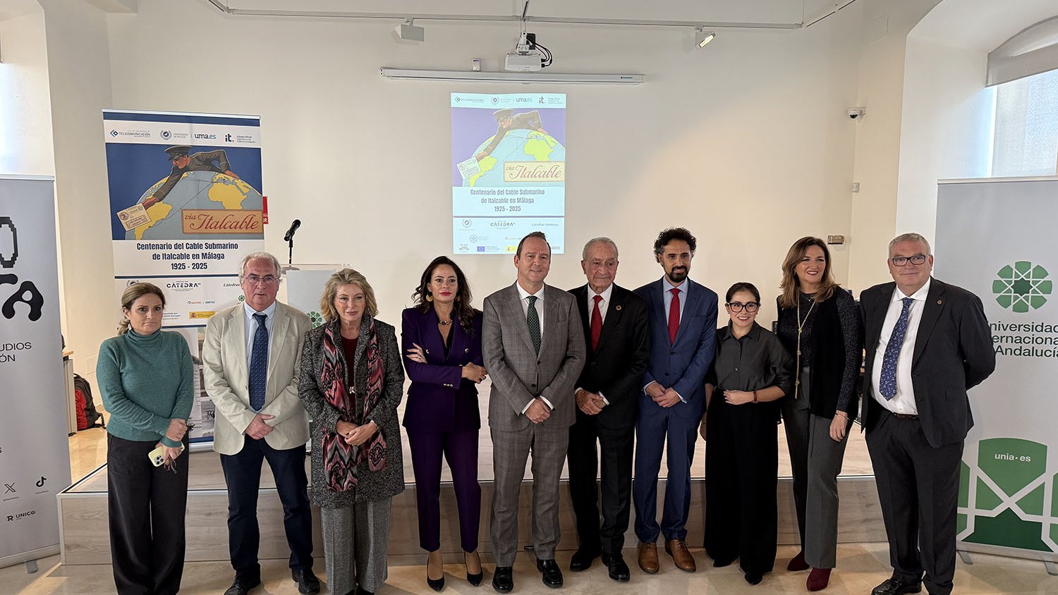 Profesionales reivindican a Málaga como nodo clave en la conexión telegráfica con América