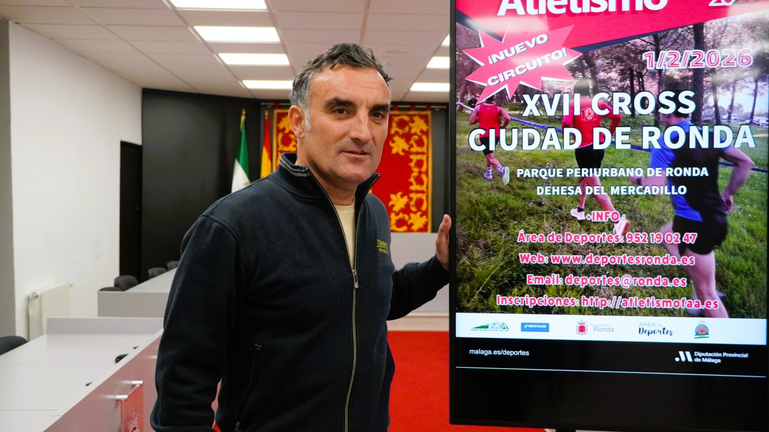 Ronda presenta el XVII Cross Ciudad de Ronda que discurrirá por un nuevo circuito