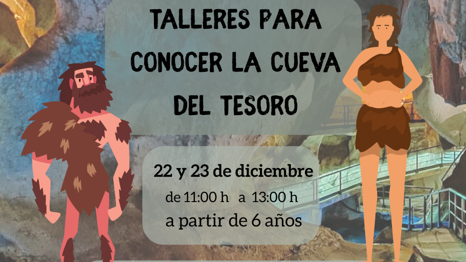 La Cueva del Tesoro y Villa Antiopa de Rincón de la Victoria acogen campamentos infantiles tematizados por Navidad 