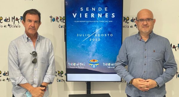El Playas de Torre del Mar organiza la segunda edición del 'SendeViernes', ciclo de rutas de senderismo nocturno