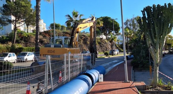 Comienzan las obras del primer del tramo de la autovía del agua entre Benalmádena y Torremolinos