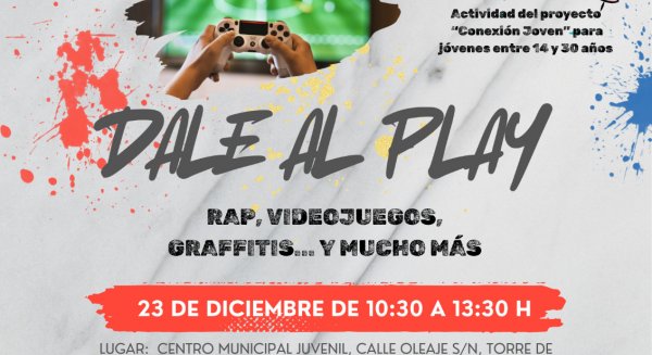 Rincón de la Victoria organiza el taller 'Dale al Play' para combatir el sexismo en la cultura urbana y los videojuegos