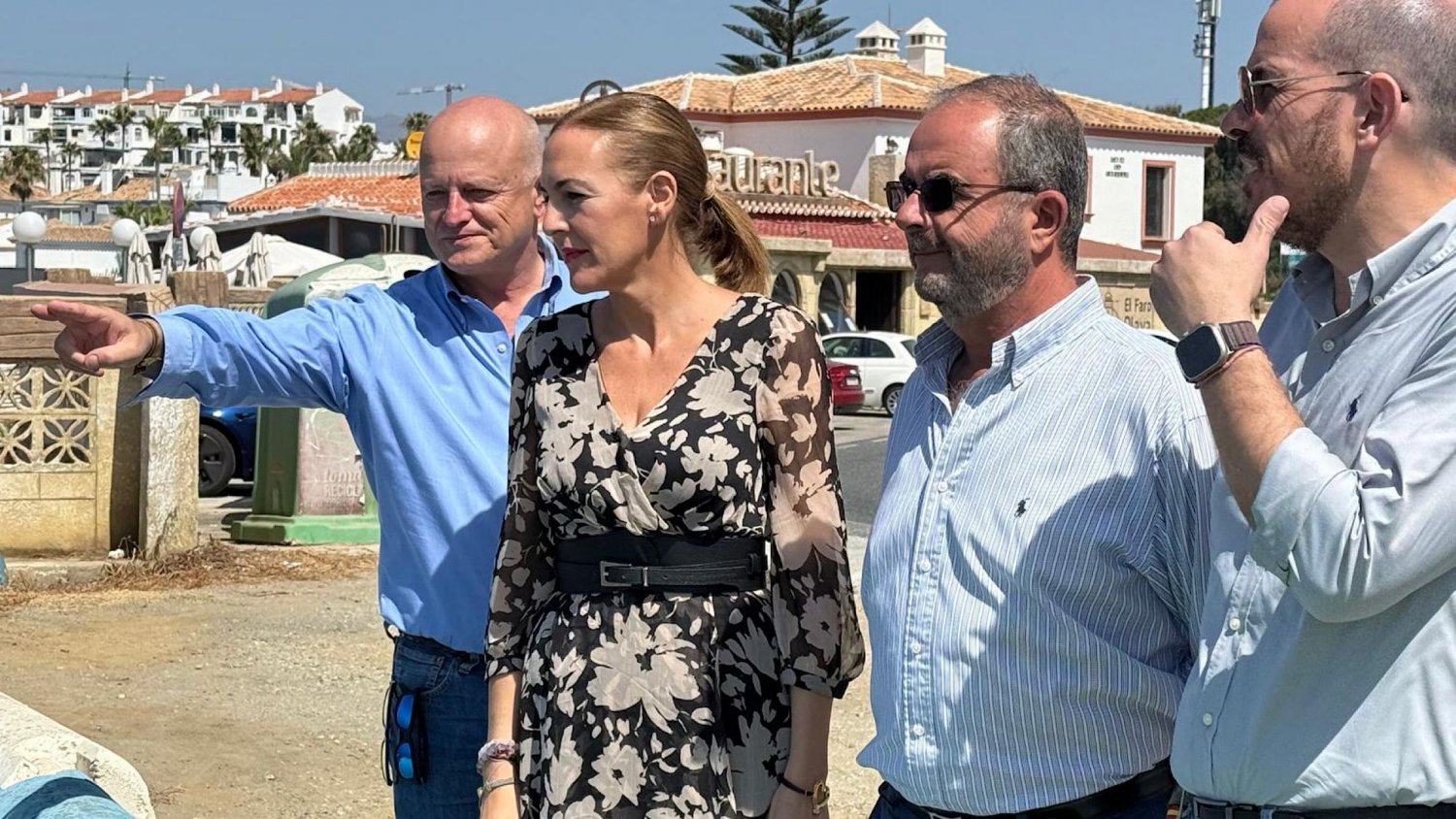 VOX lleva a las instituciones la defensa del litoral de Mijas ante la falta de planificación frente a los temporales