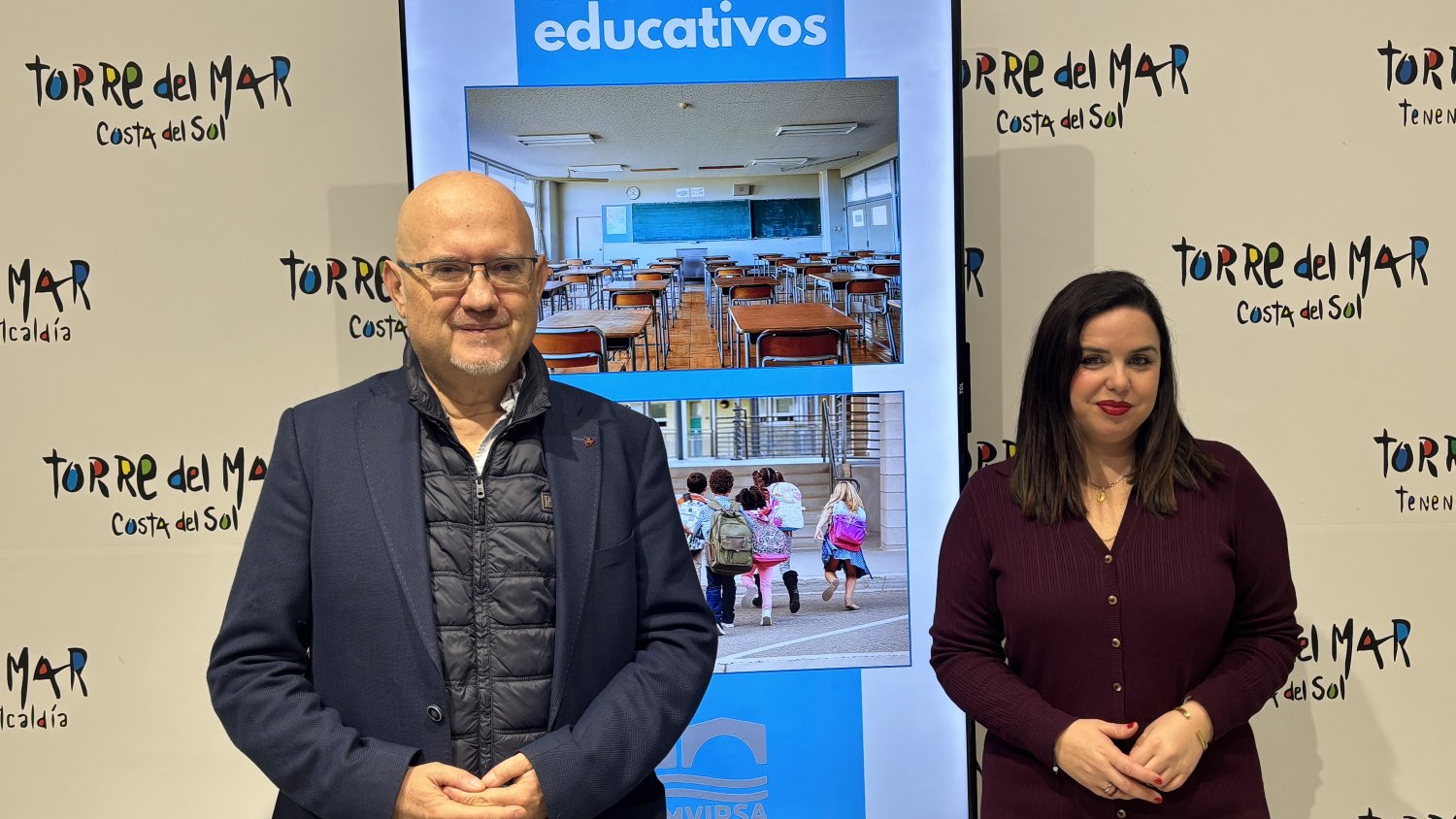 EMVIPSA realiza más de 720 actuaciones de mantenimiento en los colegios de Vélez-Málaga