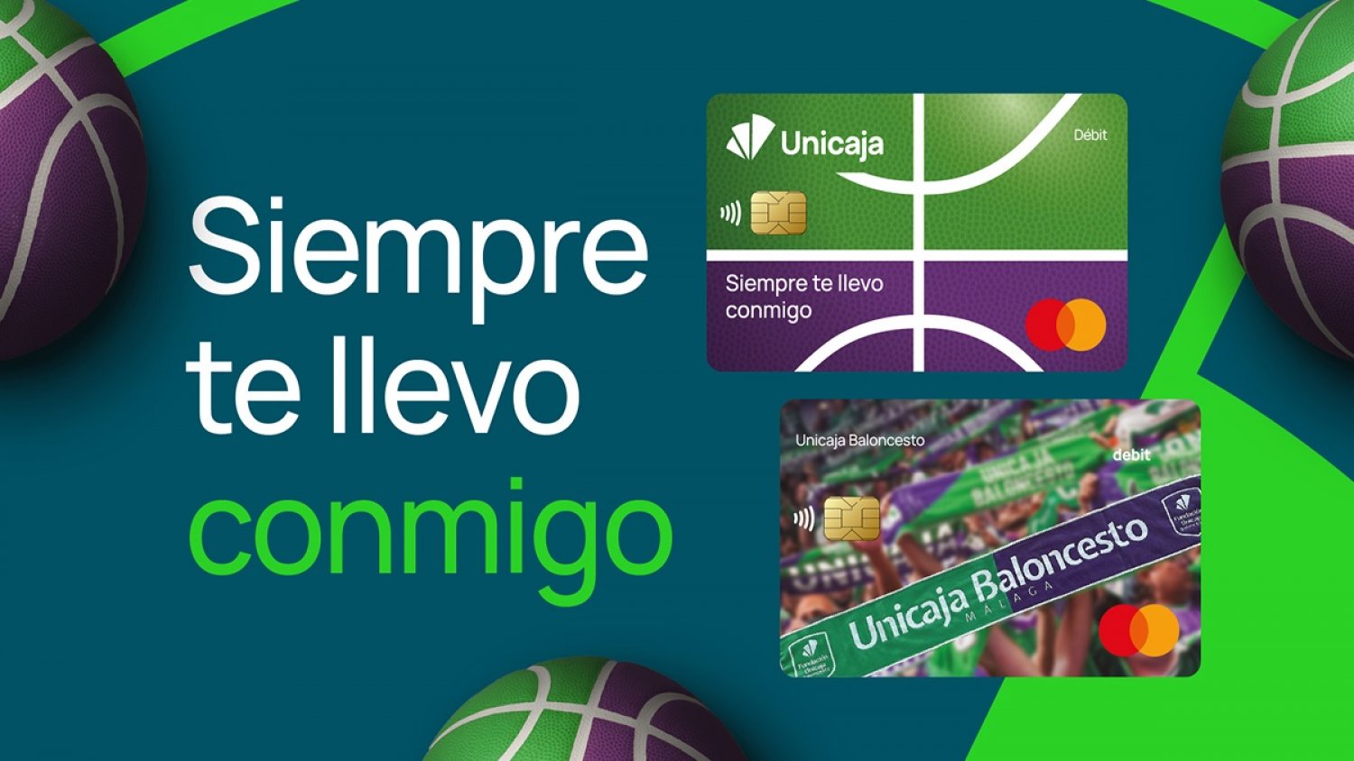 Unicaja lanza una nueva tarjeta de débito para la afición del Unicaja Baloncesto