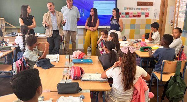 La Junta inyecta 6,2 millones de euros en 622 centros educativos de Málaga para mejorar sus instalaciones