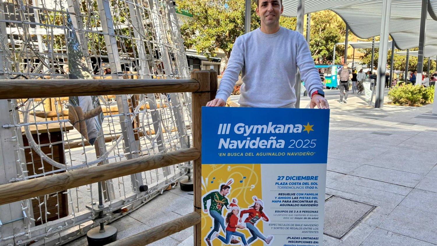 Torremolinos impulsa la III edición de 'Gymkana navideña' por el centro de la ciudad