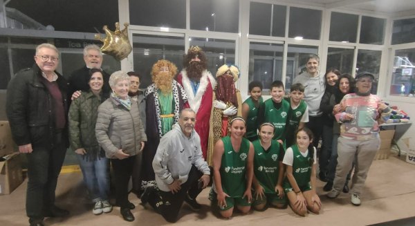 EBG Málaga recauda para Cáritas El Salvador más de 600 kilos de alimentos de su Torneo Solidario 3x3