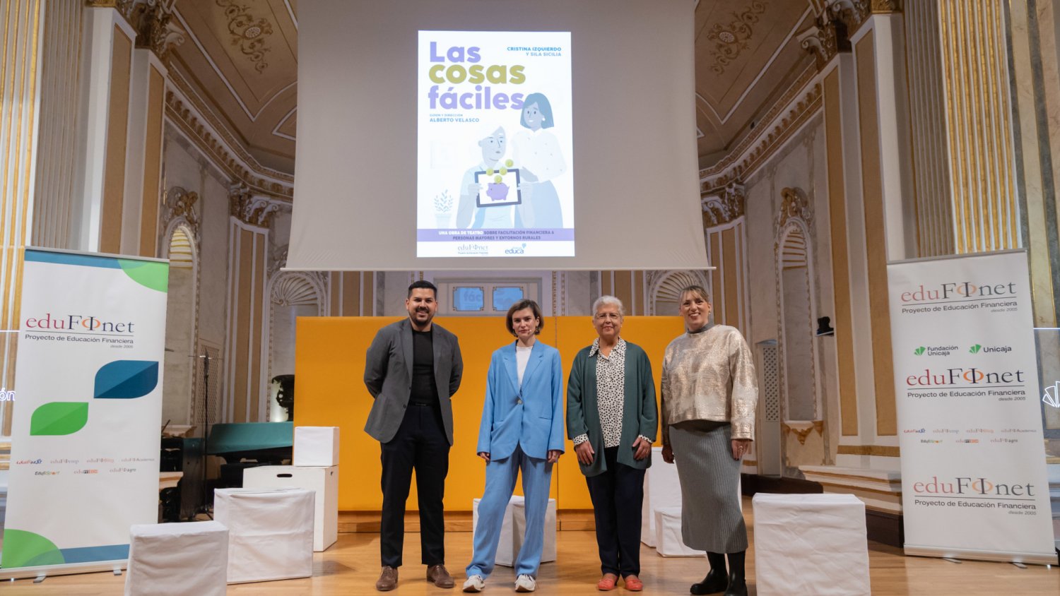 Edufinet forma a cerca de 1.000 mayores en finanzas y ciberseguridad a través de las artes escénicas