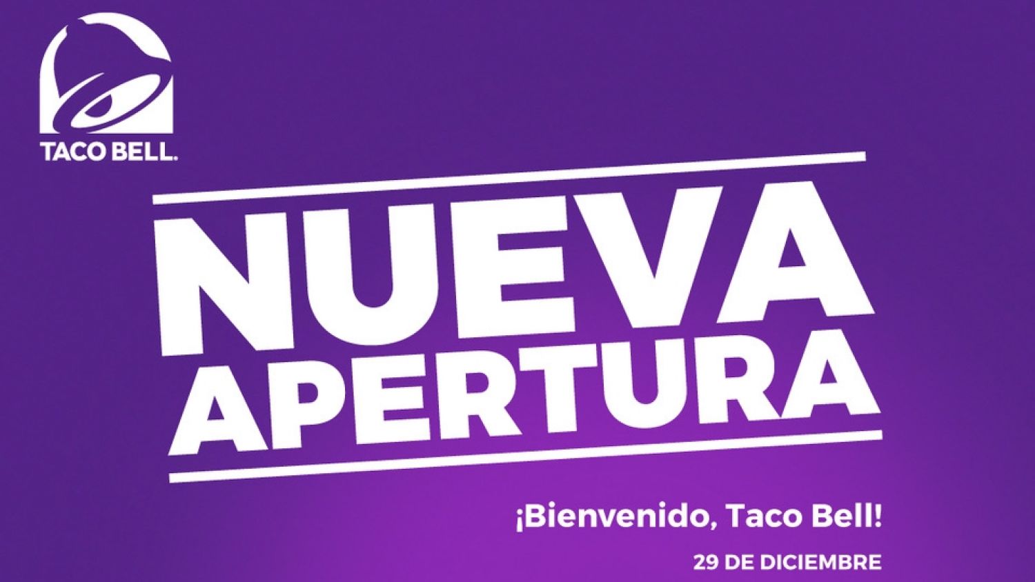 El centro comercial Los Patios amplía su oferta gastronómica con la apertura de Taco Bell