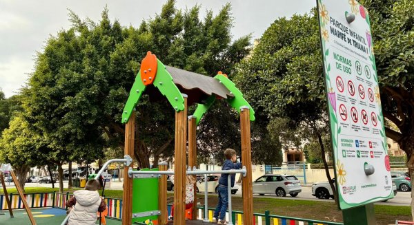 Torremolinos invierte 48.000 euros en la remodelación integral del parque infantil de la avenida Marifé de Triana