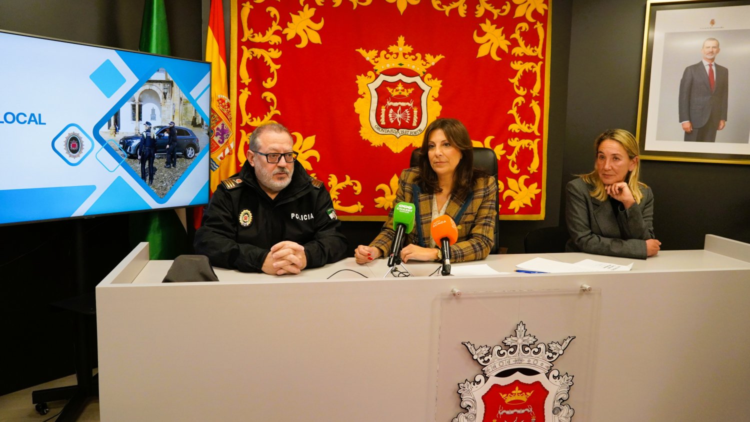 La Policía Local de Ronda cierra 2025 con más de 5.500 actuaciones y una media de 16 intervenciones diarias