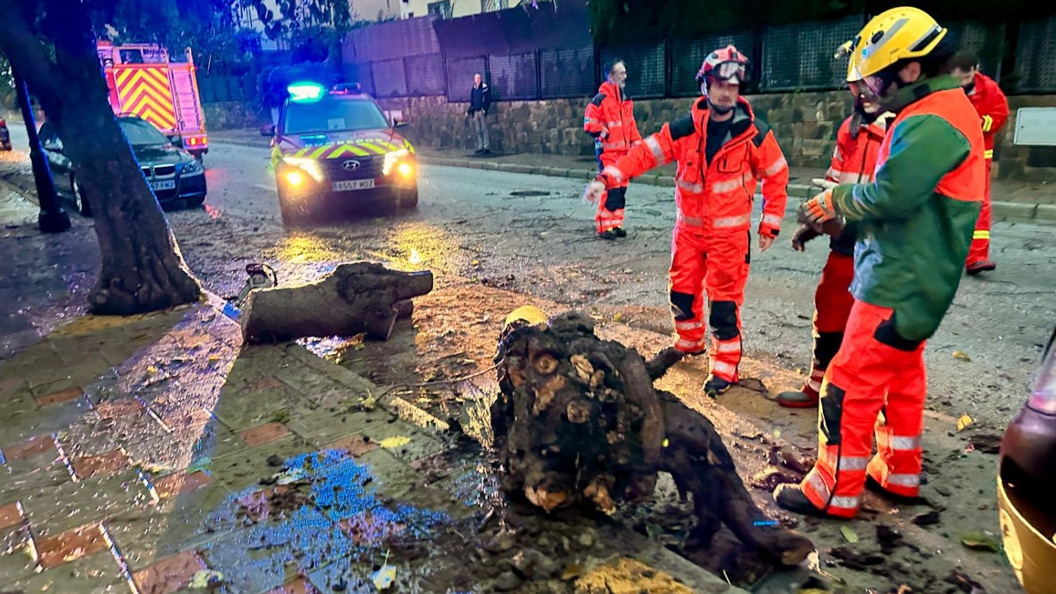 Fuengirola supera la Navidad más compleja por temporales sin daños personales pese a activarse dos avisos rojos