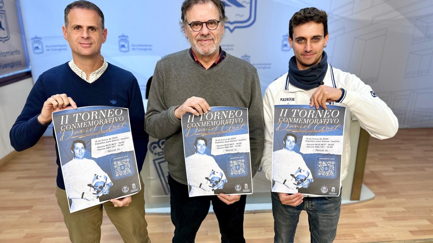 Fuengirola rinde homenaje a Daniel Güet con la segunda edición de su torneo de esgrima