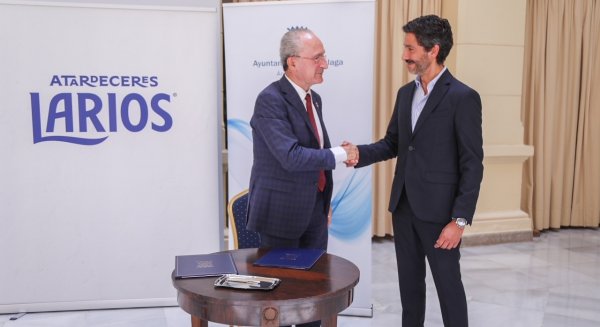 El Ayuntamiento de Málaga y Larios firman un protocolo para colaborar en materia cultural