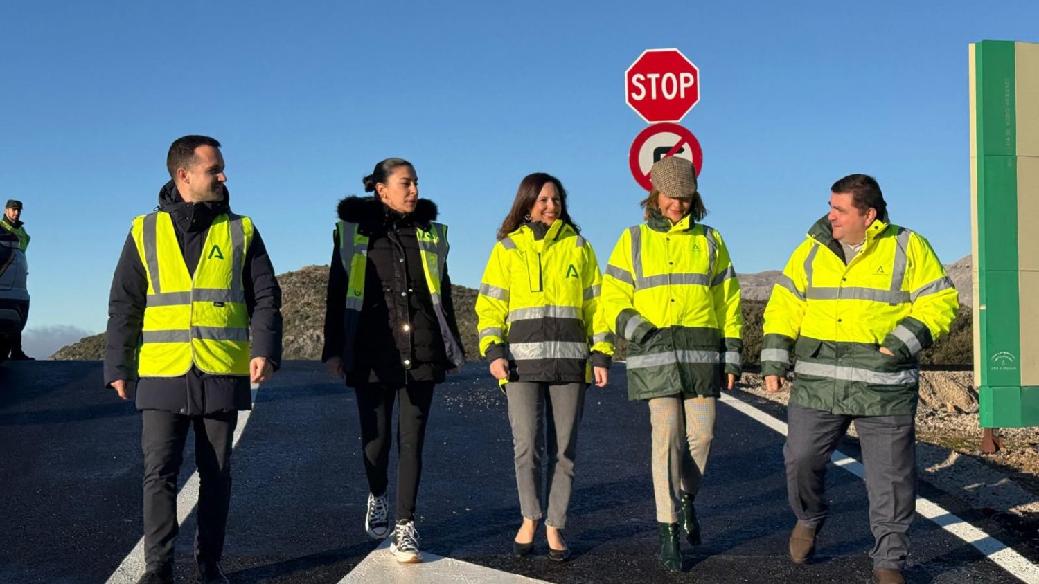 La Junta proporciona un acceso más seguro por carretera al Parque Nacional Sierra de las Nieves  