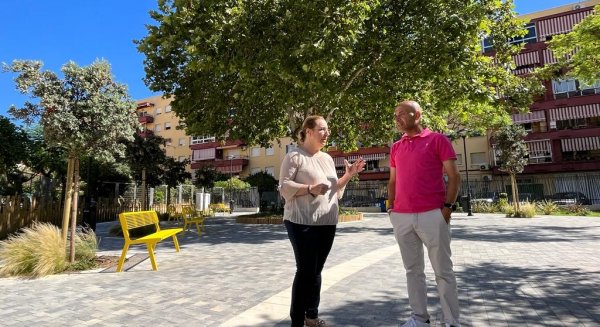 Fuengirola renueva la plaza de Los Niños con espacios adaptados a todas las edades