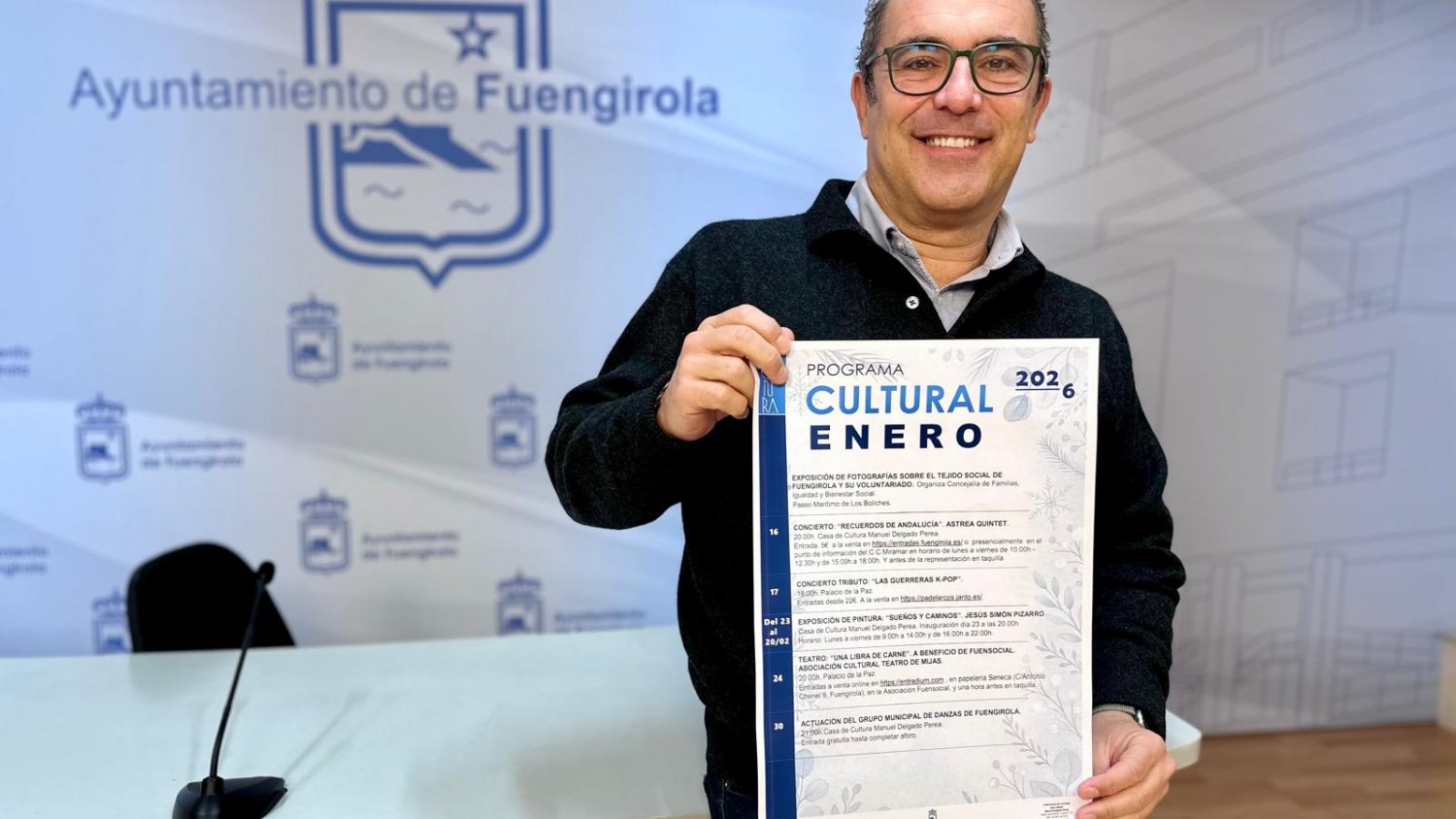 Fuengirola organiza seis actividades culturales para todos los públicos en la segunda quincena de enero