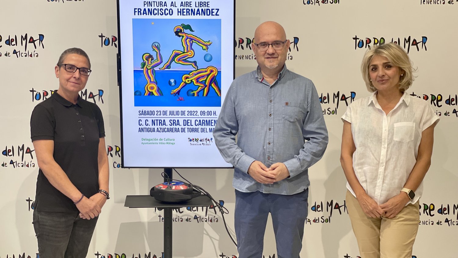 Torre del Mar presenta la XIII edición del certamen de pintura al aire libre 'Francisco Hernández'