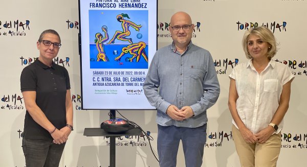 Torre del Mar presenta la XIII edición del certamen de pintura al aire libre 'Francisco Hernández'