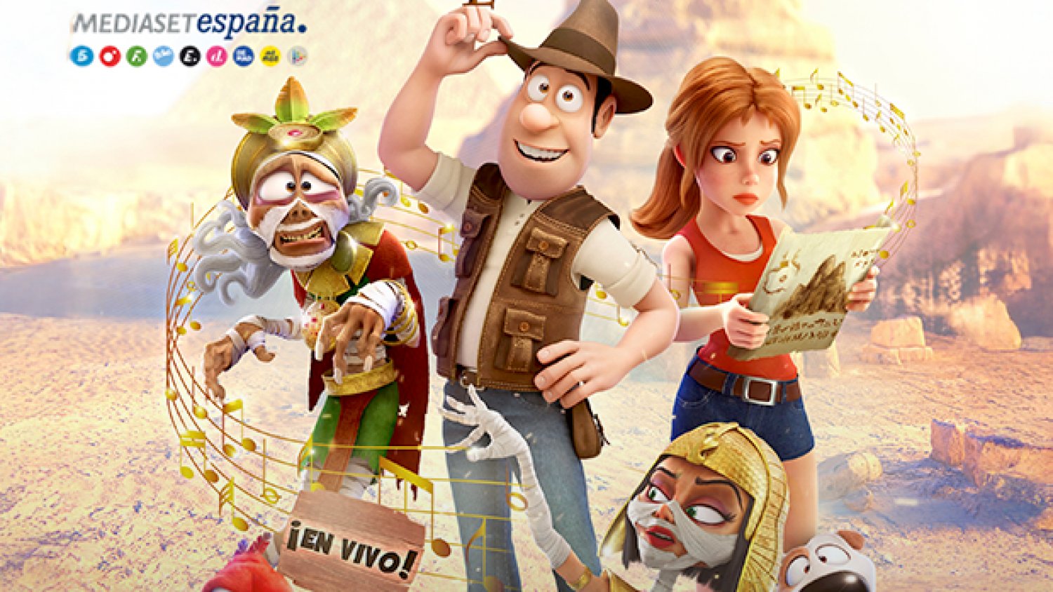 Tadeo Jones llega al Teatro Auditorio Felipe VI de Estepona con su gran musical