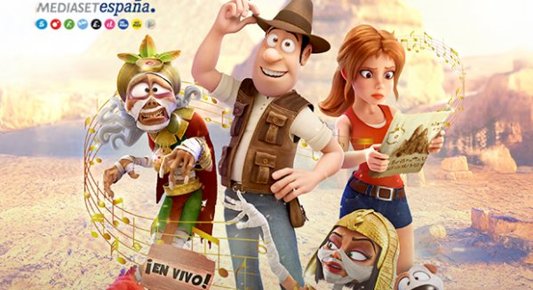 Tadeo Jones llega al Teatro Auditorio Felipe VI de Estepona con su gran musical