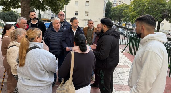 El PSOE exige un Plan Integral para Palma-Palmilla ante el 'abandono absoluto' del Ayuntamiento de Málaga