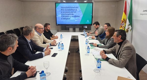 La Junta encargará un estudio de caudales del Guadalhorce para frenar las inundaciones en Cártama