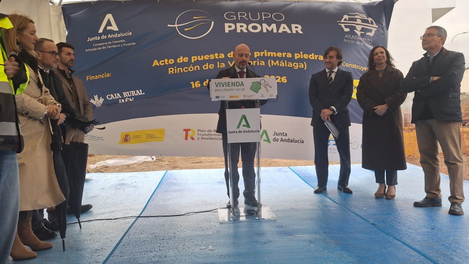 El Gobierno destina 1 millón de euros la construcción de 20 viviendas públicas en Rincón de la Victoria