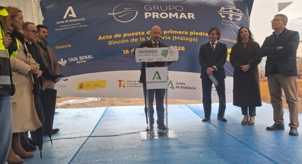 El Gobierno destina 1 millón de euros la construcción de 20 viviendas públicas en Rincón de la Victoria
