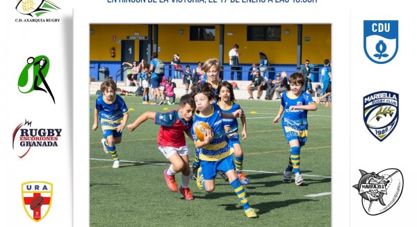 Rincón de la Victoria se convierte en el epicentro del rugby base andaluz con el Torneo Gradual