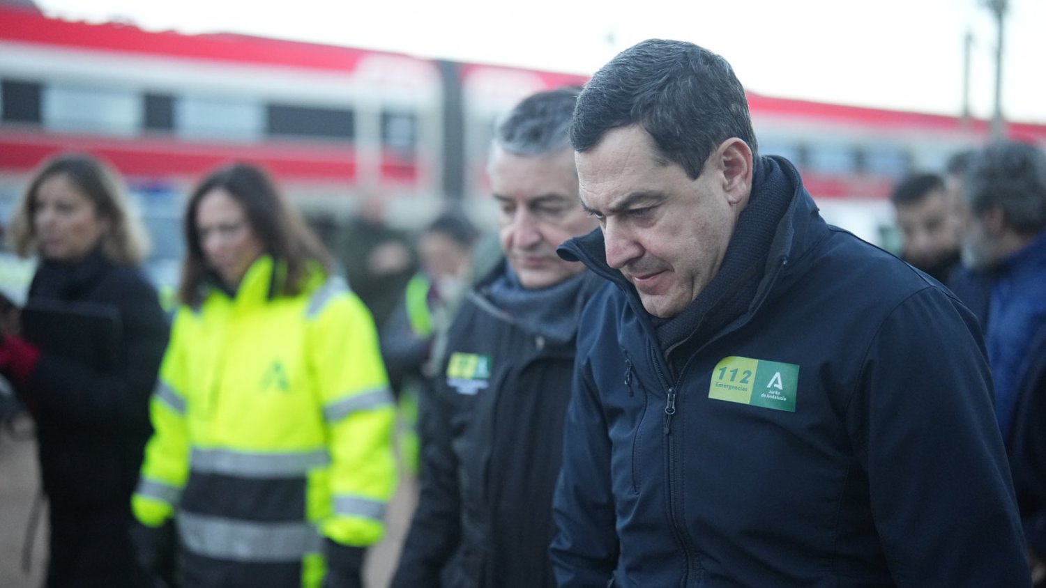 Moreno confirma 48 hospitalizados y el inicio de pruebas de ADN para identificar a los fallecidos en Adamuz